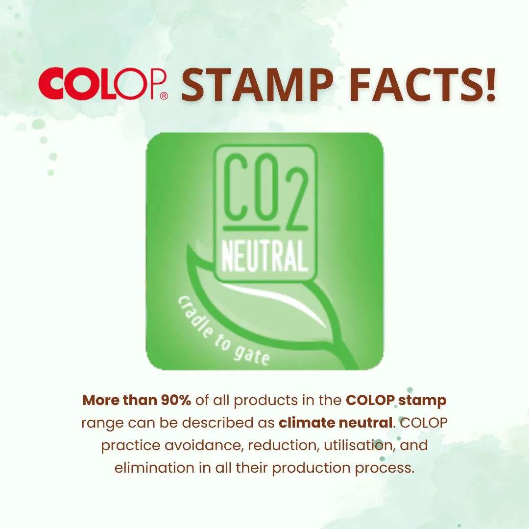 Round Shaped Logo Stamp | Self-Inking