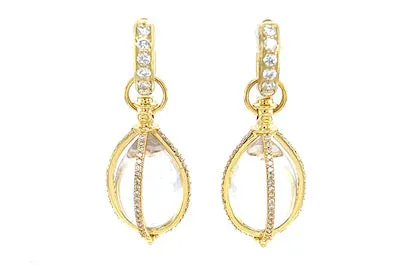 Royal Orb Charm Earrings
