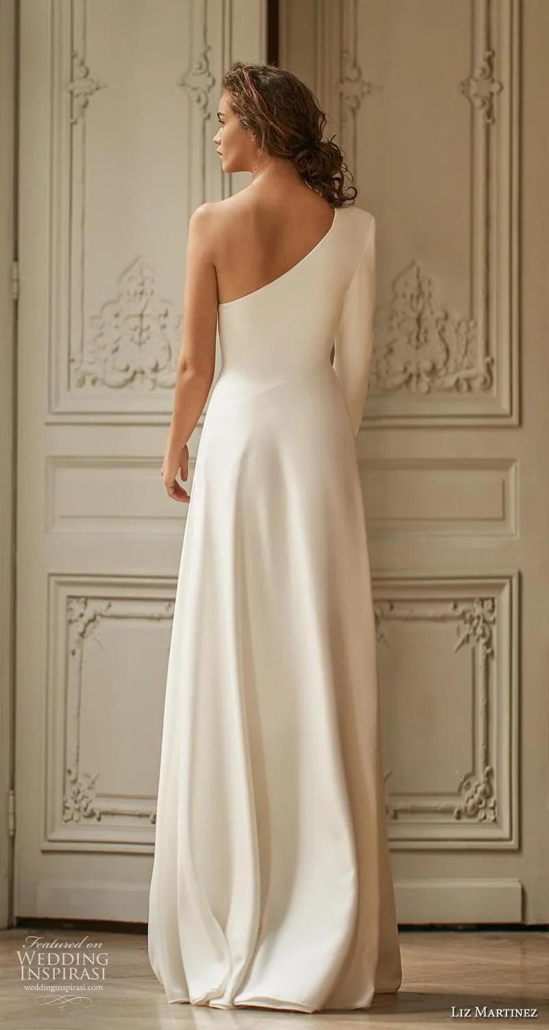 Roycebridal Elegant One Shoulder Wedding Dresses