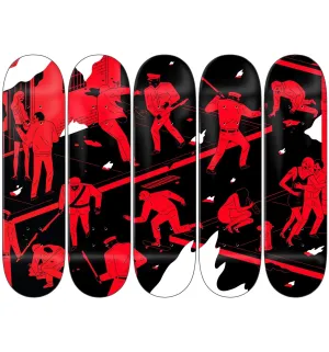Rule of Law Set of 5 Skatedecks (Signed)