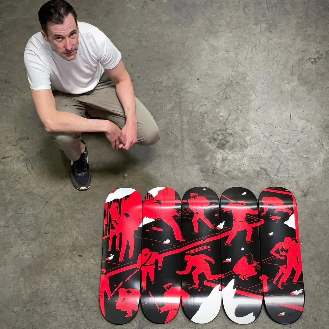 Rule of Law Set of 5 Skatedecks (Signed)