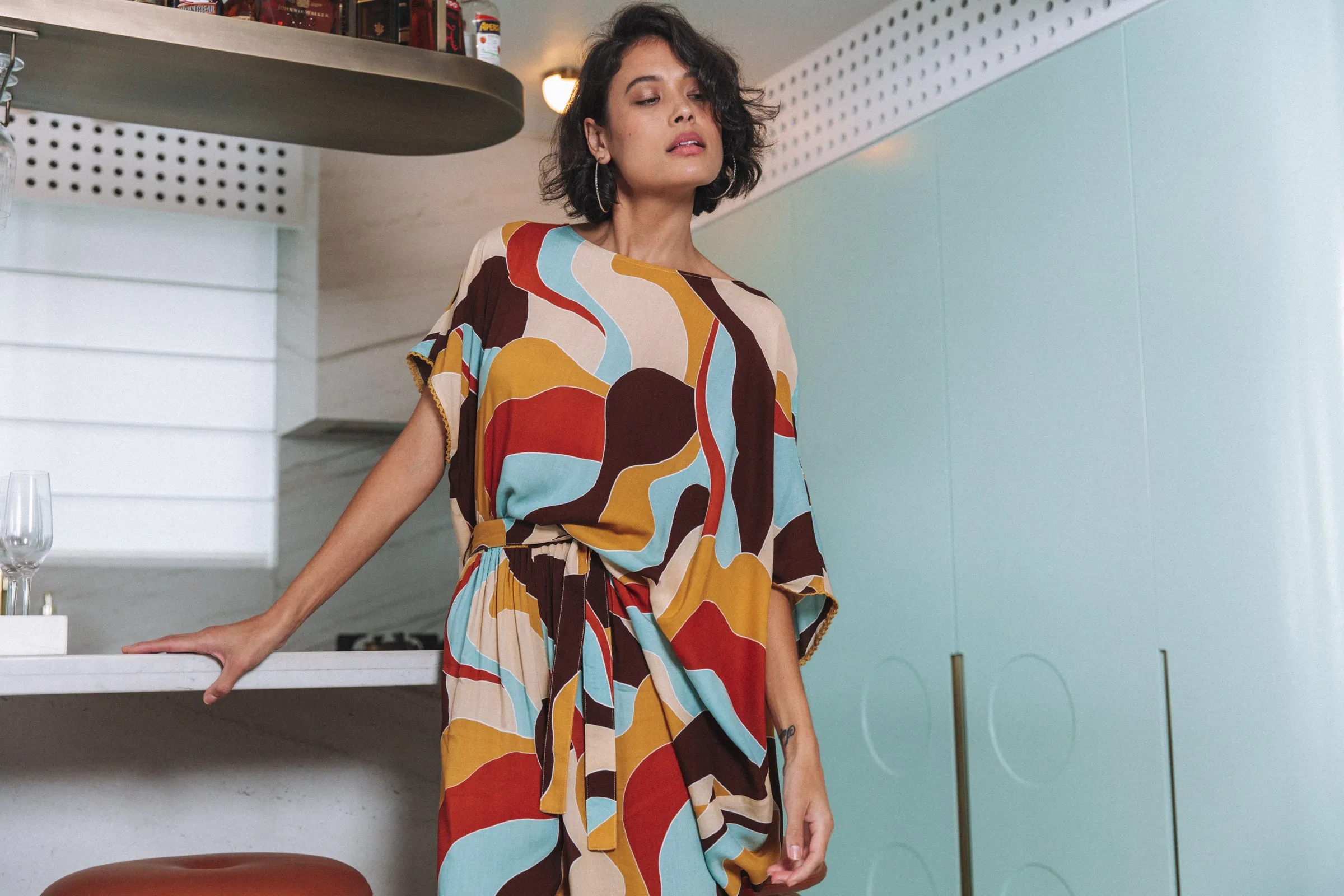 Saba Asymetric top in Pucci by Haven 7756704