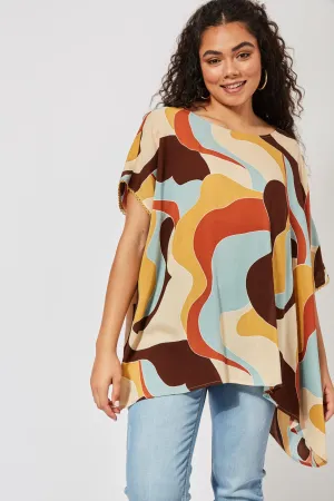 Saba Asymetric top in Pucci by Haven 7756704