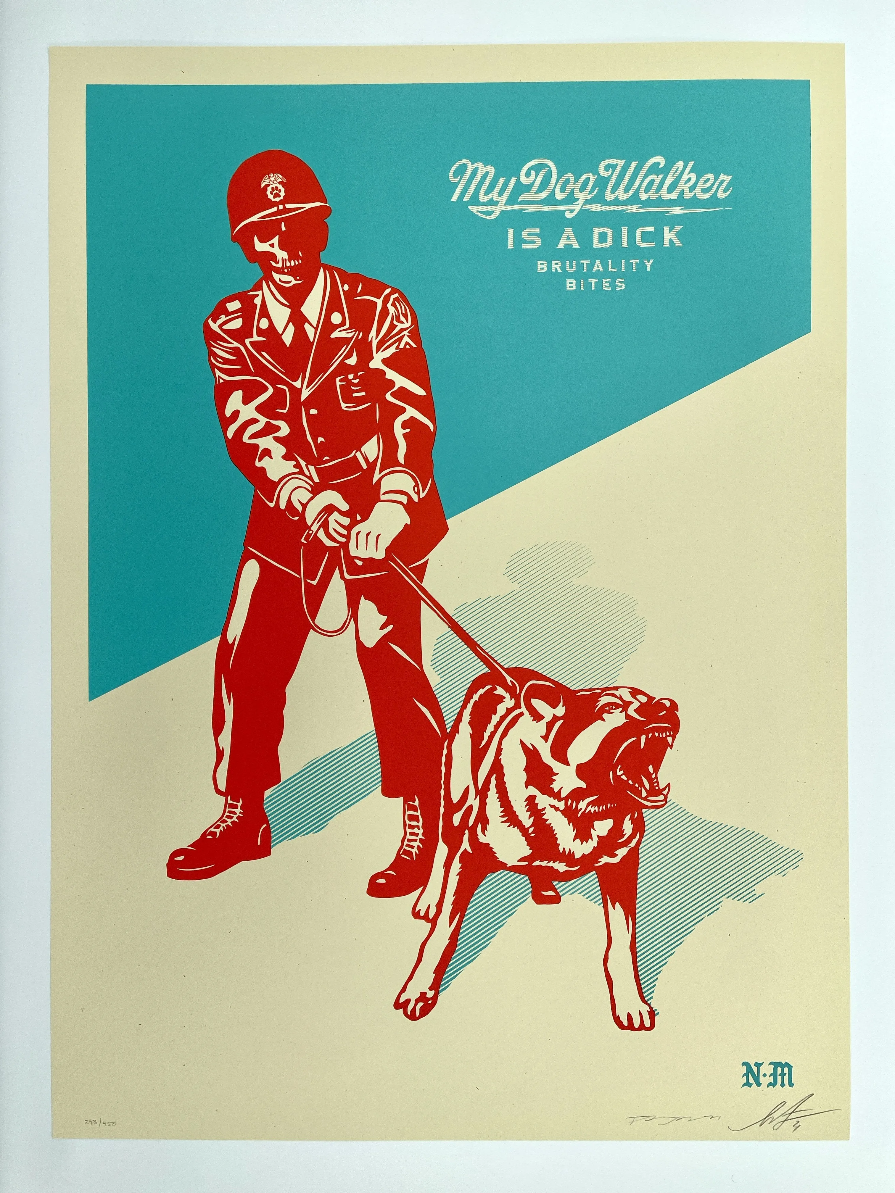 Sadistic Dog Walker (Blue)