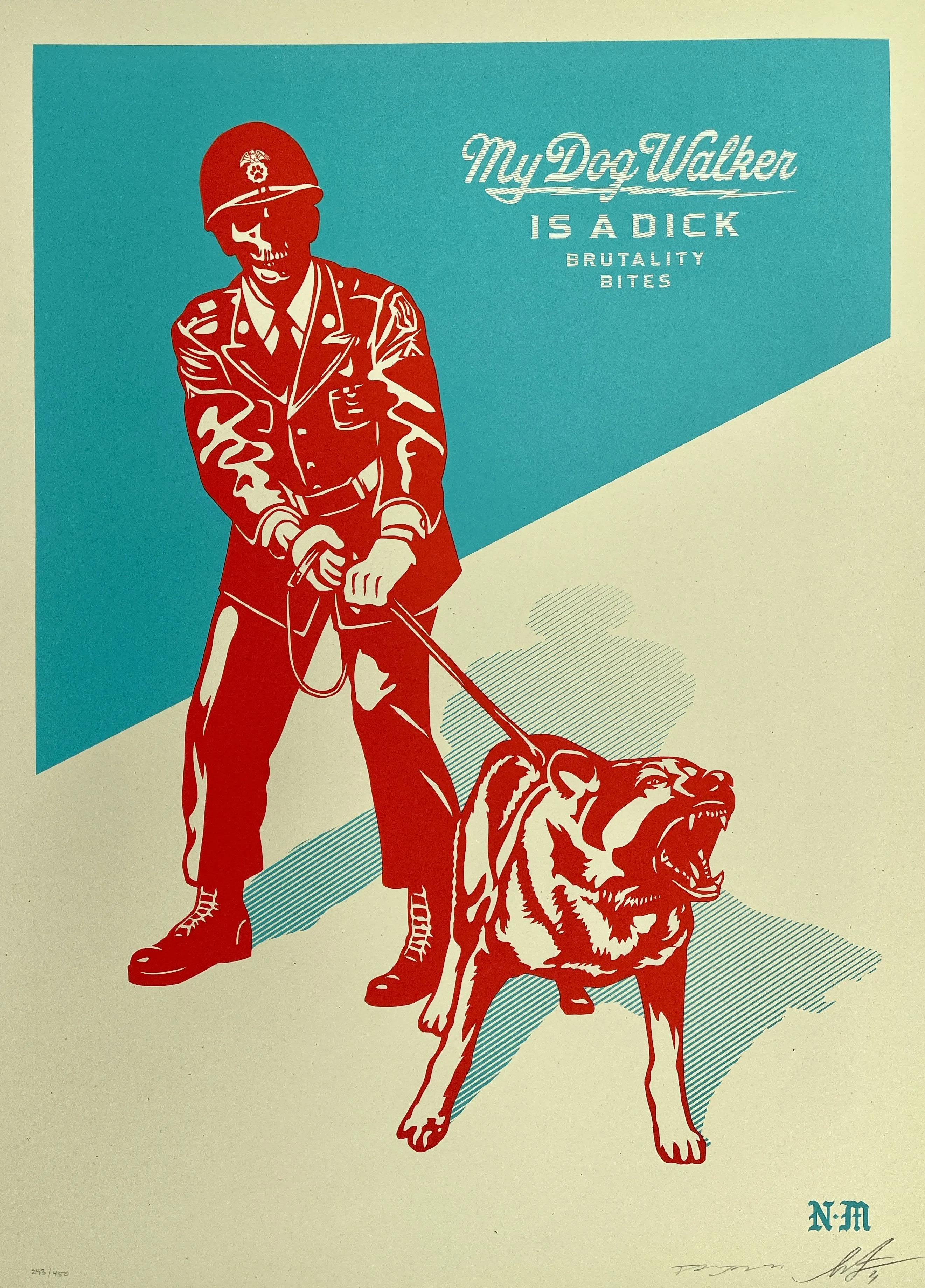 Sadistic Dog Walker (Blue)