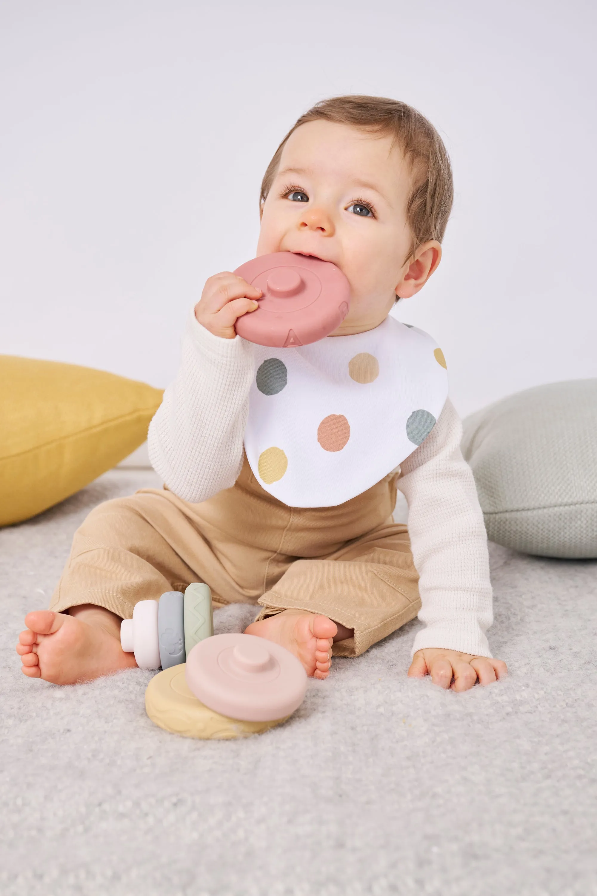 Safari Spots Waterproof Dribble Bib