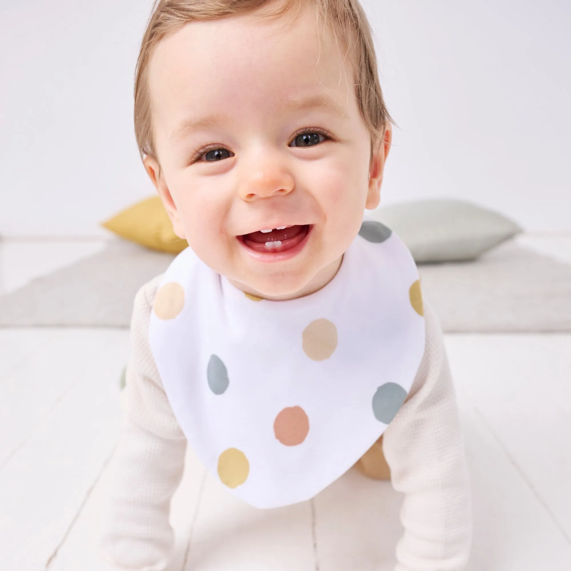 Safari Spots Waterproof Dribble Bib