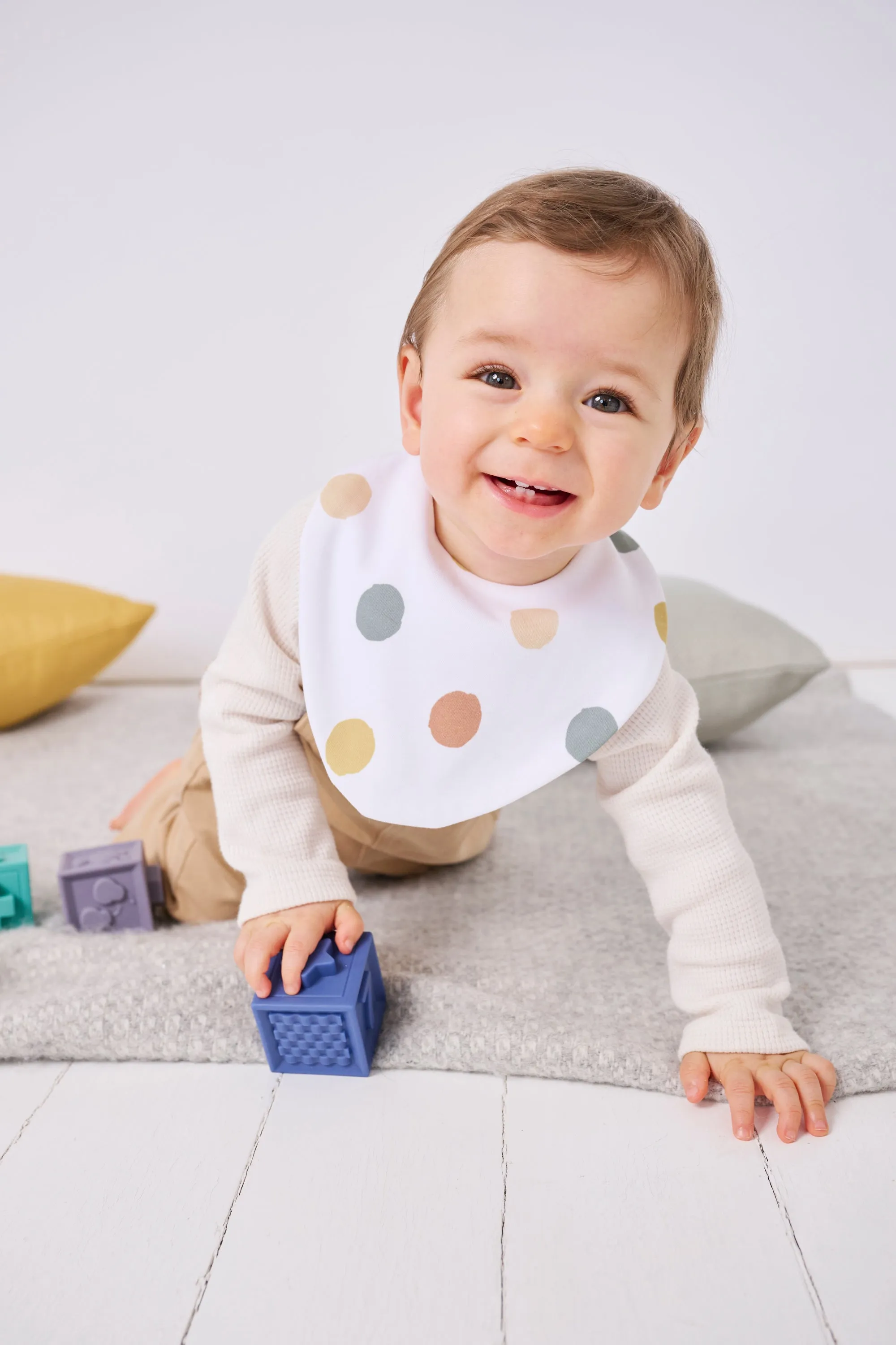 Safari Spots Waterproof Dribble Bib