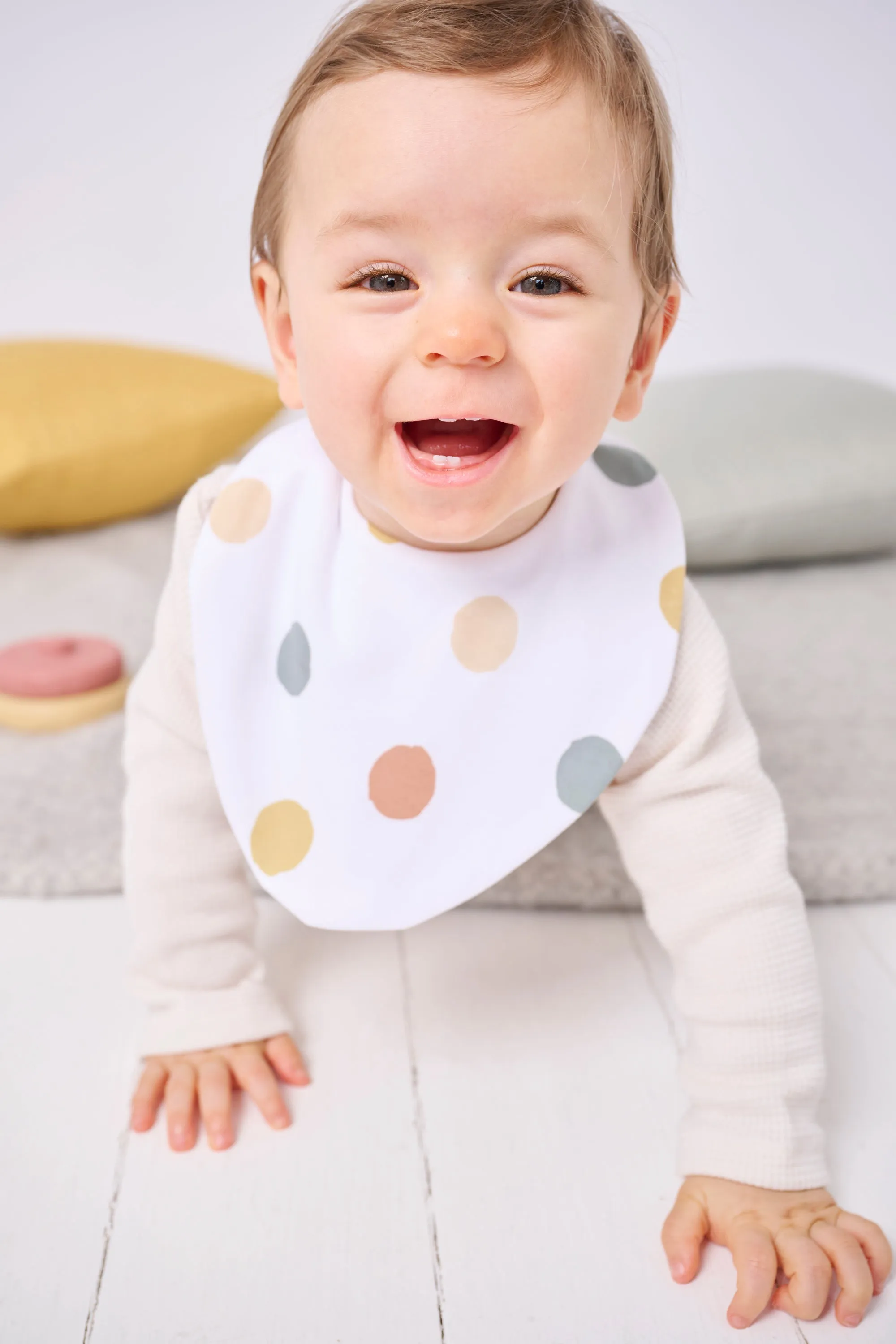 Safari Spots Waterproof Dribble Bib