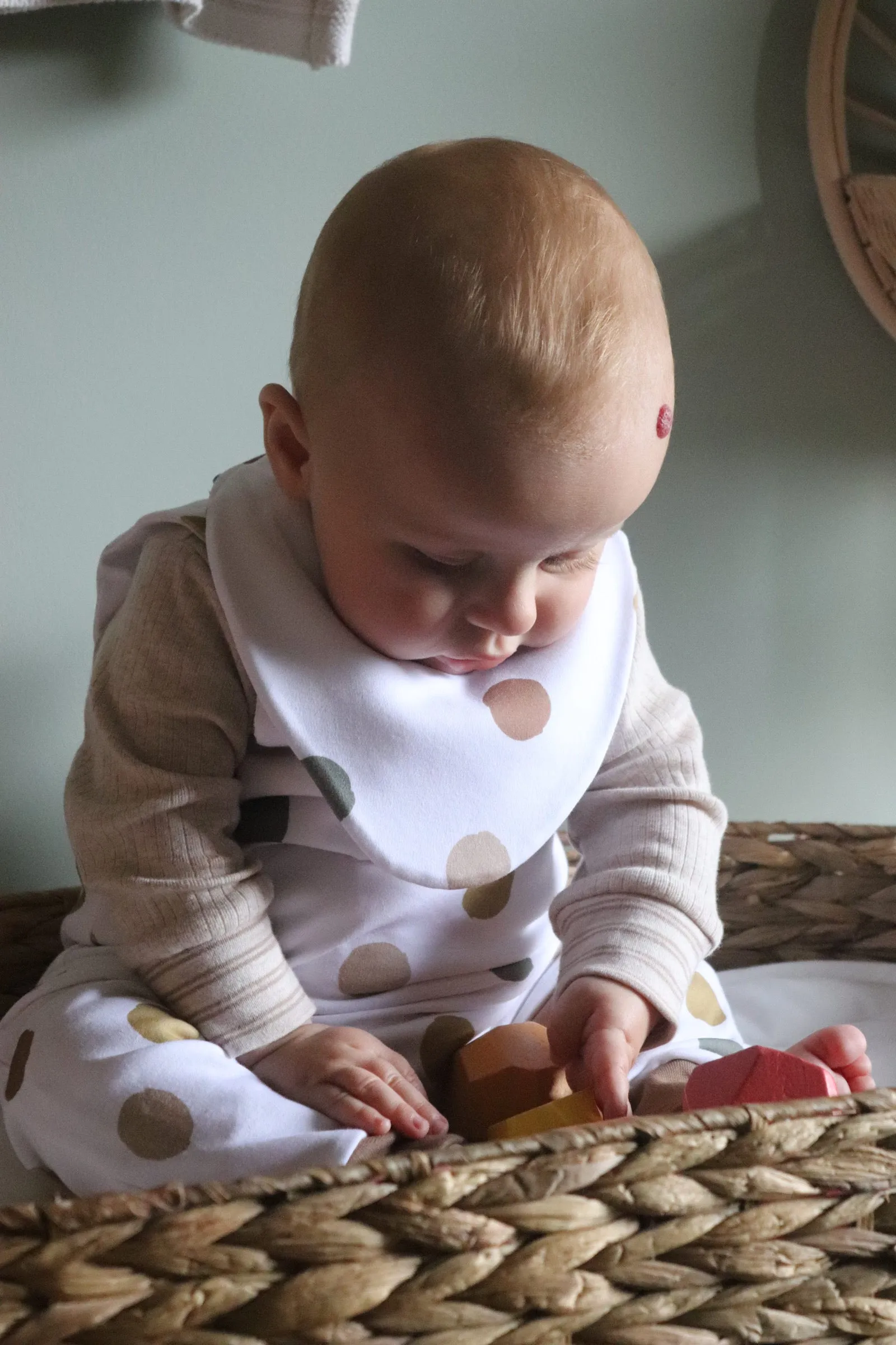 Safari Spots Waterproof Dribble Bib