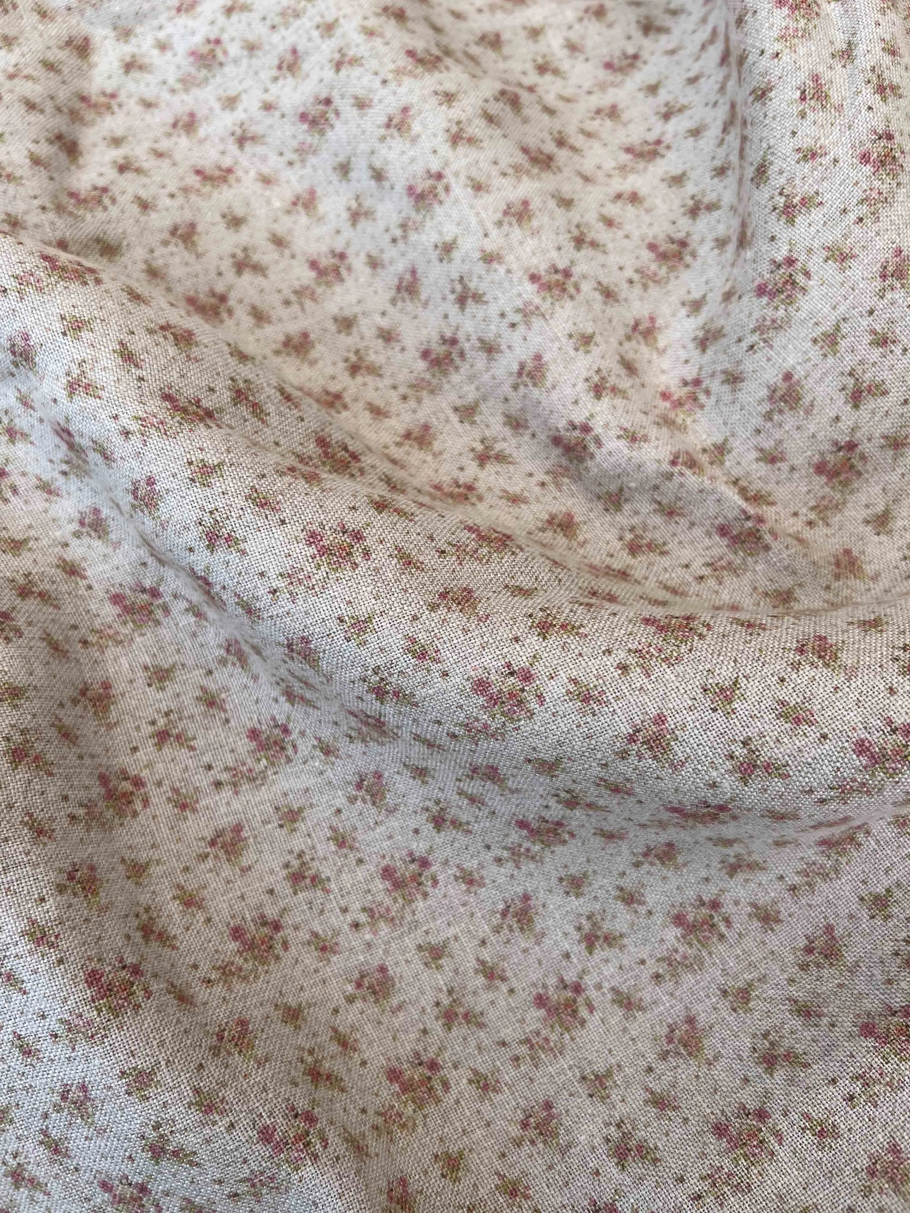 Sample swatches - Printed linen