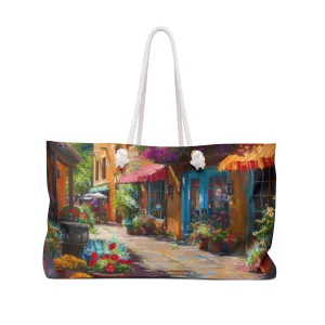 Santa Fe Sq Flowers 2 Weekender Bag