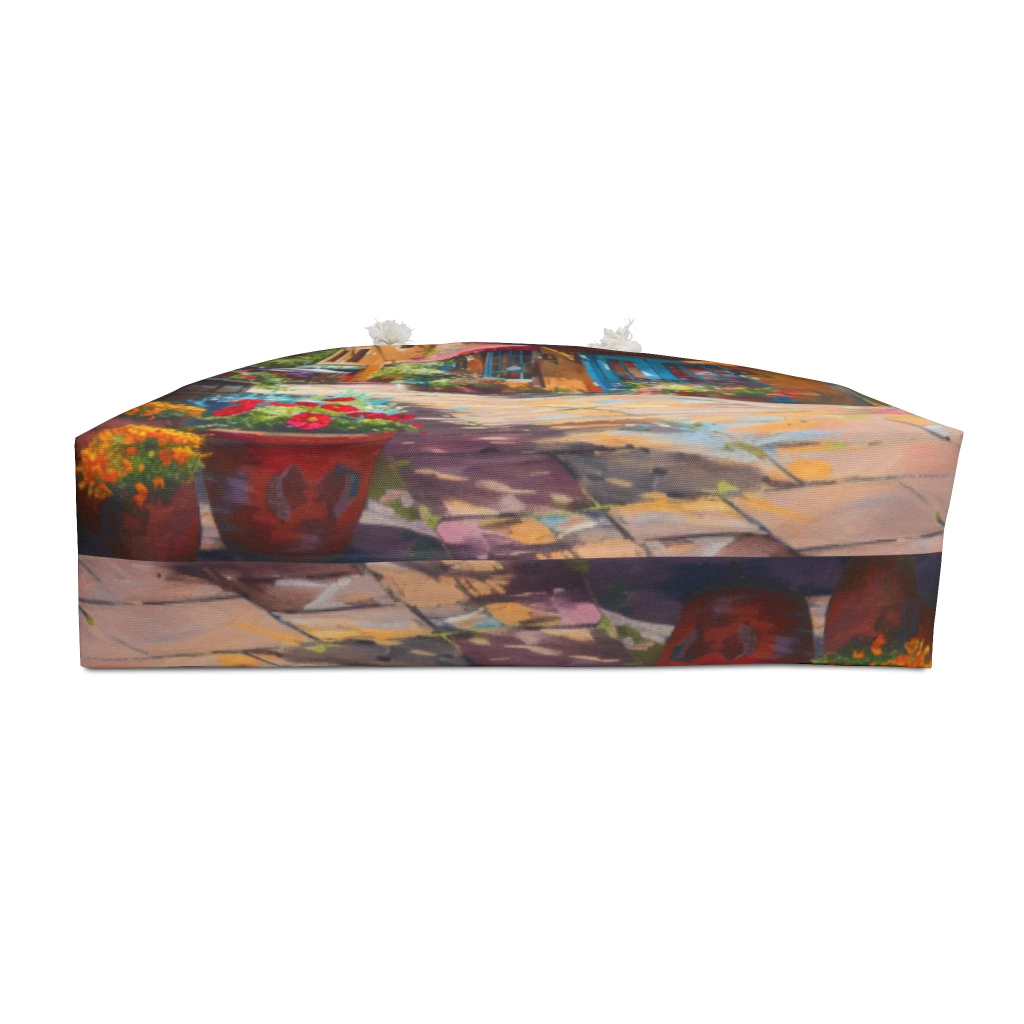 Santa Fe Sq Flowers 2 Weekender Bag