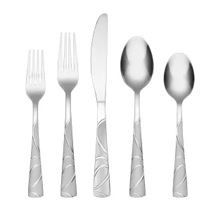 Sasha Sand 20-Piece Flatware Set