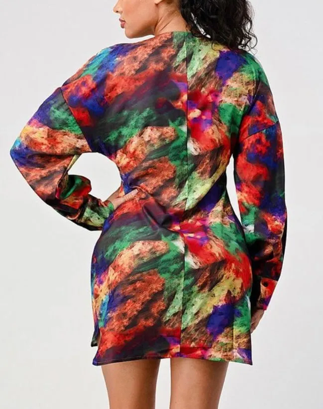Sassy Multi-colored Dress