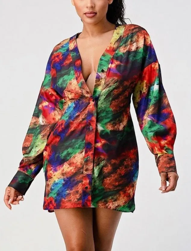 Sassy Multi-colored Dress