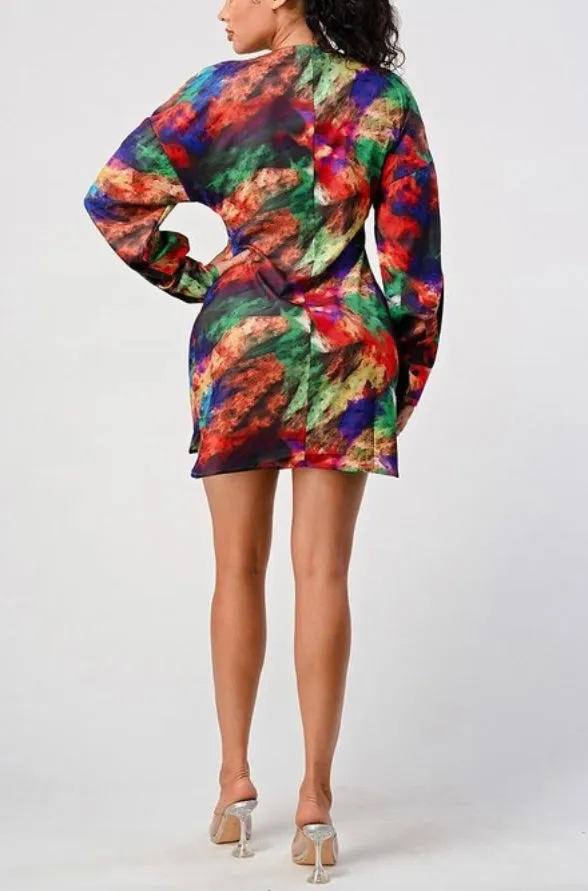 Sassy Multi-colored Dress