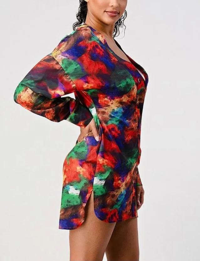 Sassy Multi-colored Dress