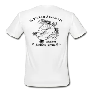 SEA Turtle Logo Men’s Moisture Wicking Performance T-Shirt