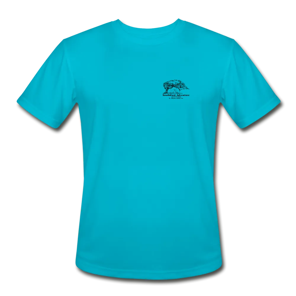 SEA Turtle Logo Men’s Moisture Wicking Performance T-Shirt