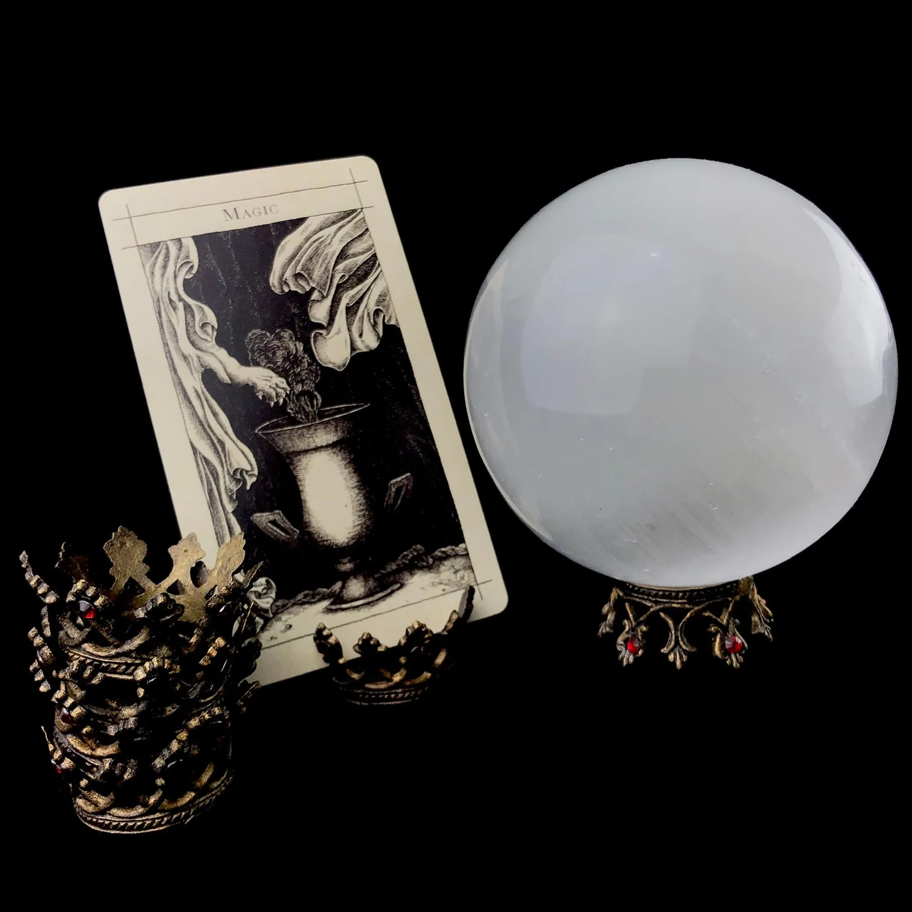 Selenite Sphere