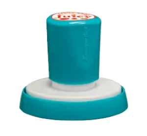 Sello Personalizado Estruct. X-Q63-RO Rojo Circular (45mm)