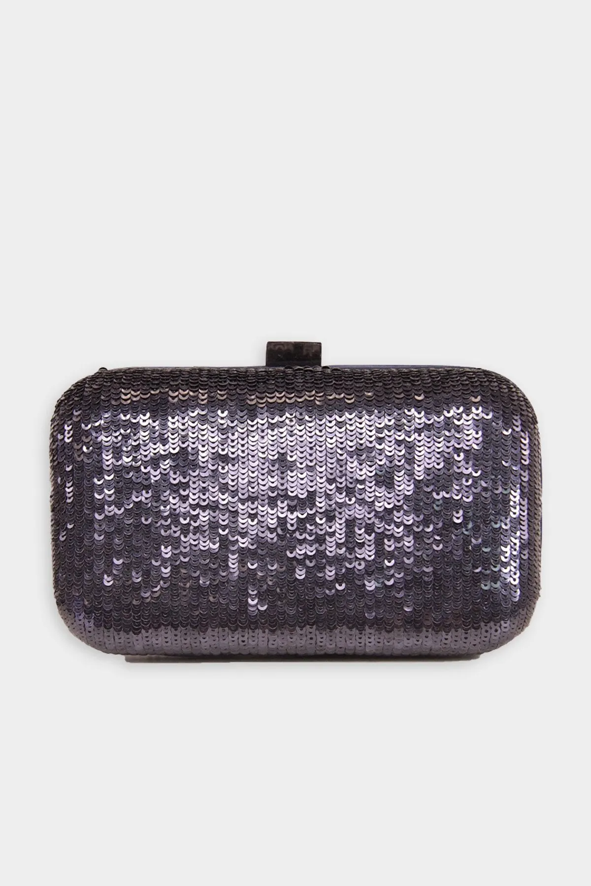Sequins Clutch in Navy