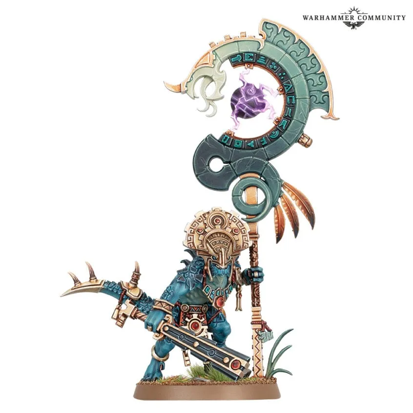 Seraphon: Saurus Astrolith Bearer