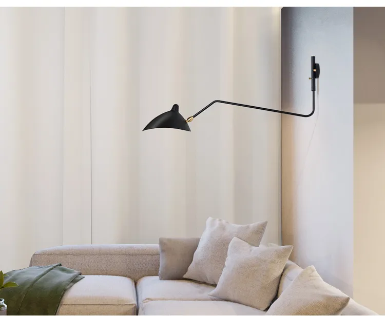 Serge Mouille Modern Wall Sconce
