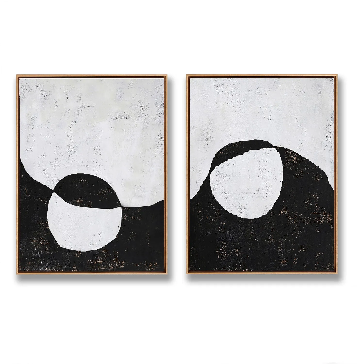 Set of 2 Abstract Landscape Painting P52