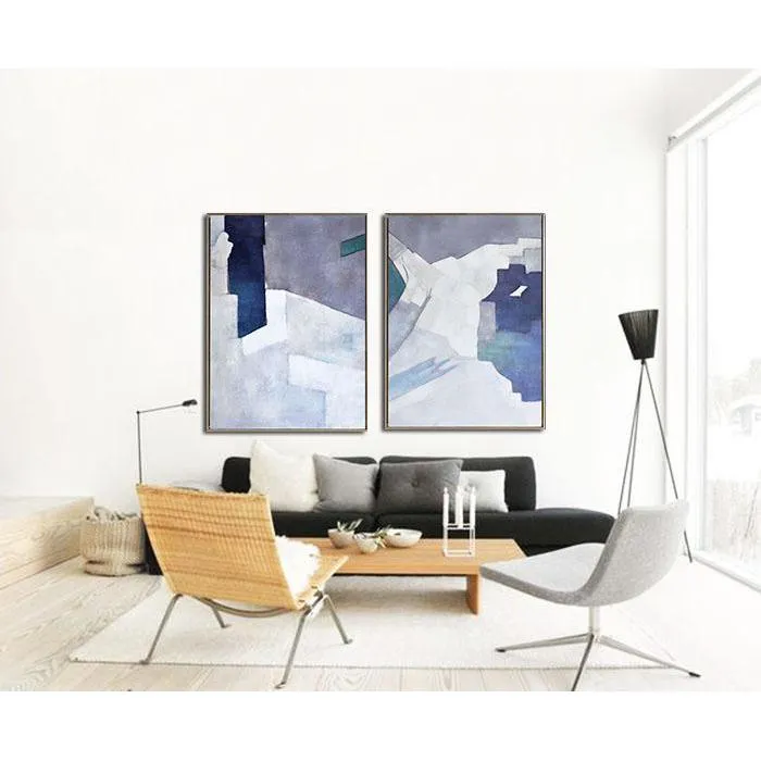 Set of 2 Contemporary Art S105