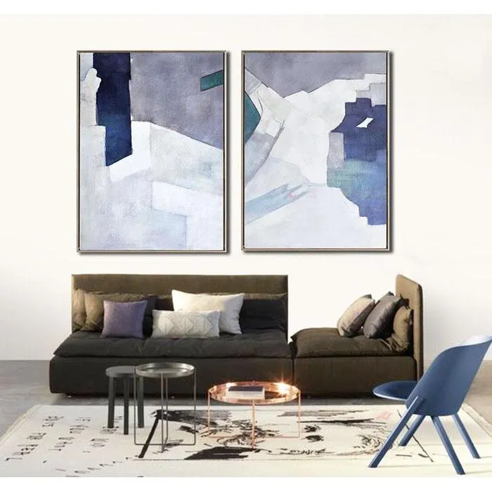 Set of 2 Contemporary Art S105