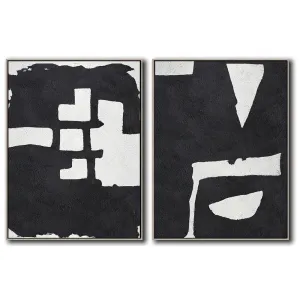 Set of 2 Minimal Art S25