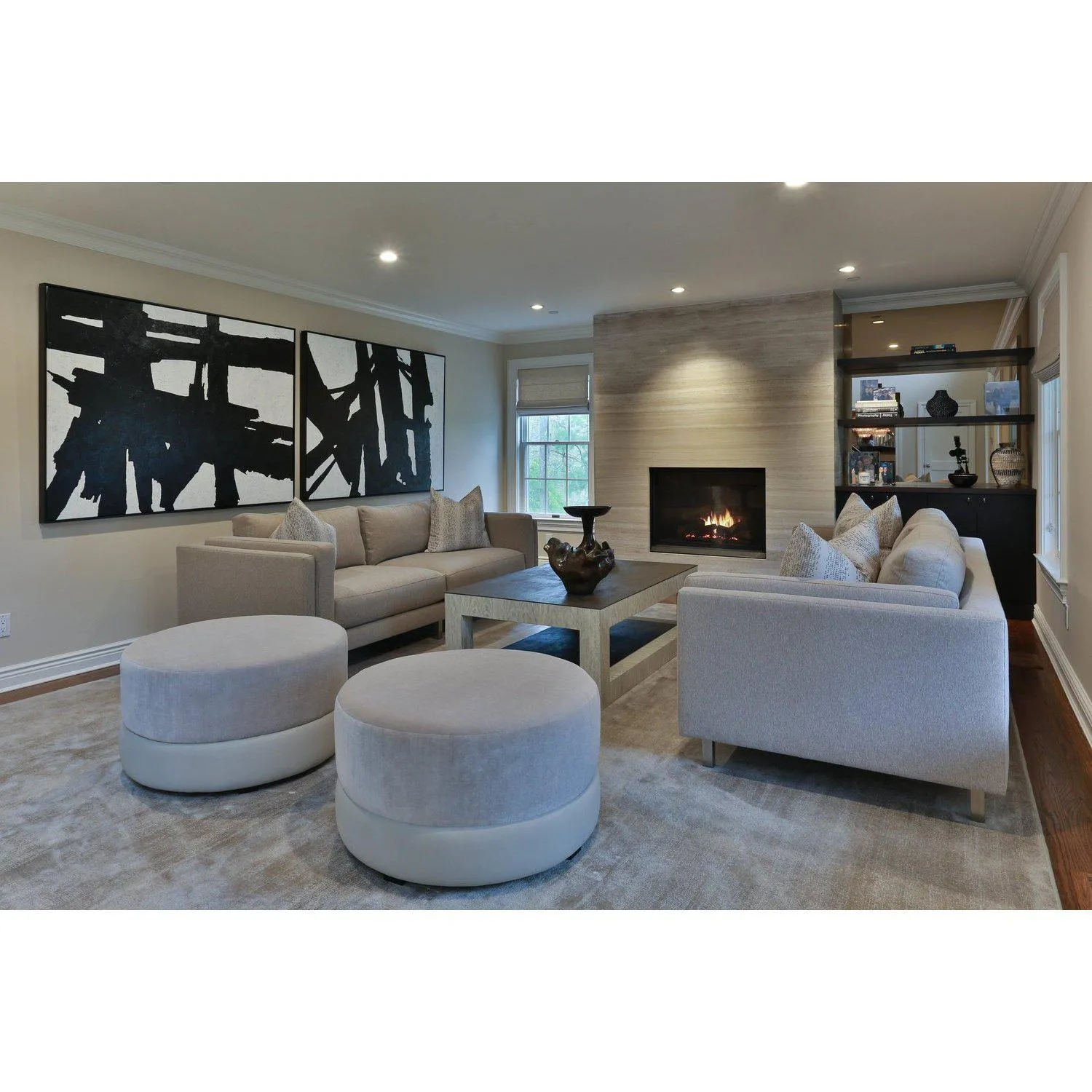 Set of 2 Minimal Art S54