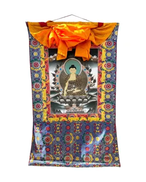 Shakyamuni Buddha Thangka Handpainted