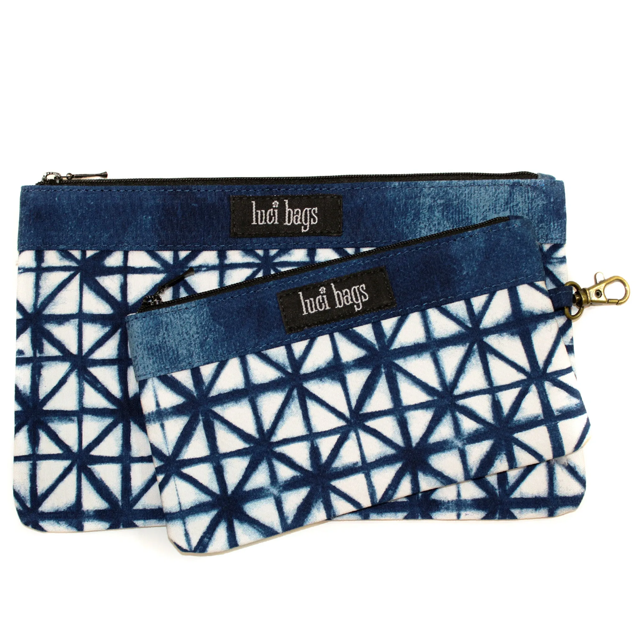 Shibori Small Accessory Bag