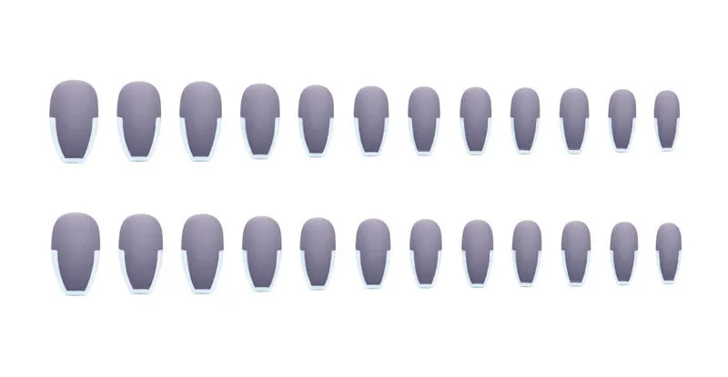 Short coffin Lisa Purple French