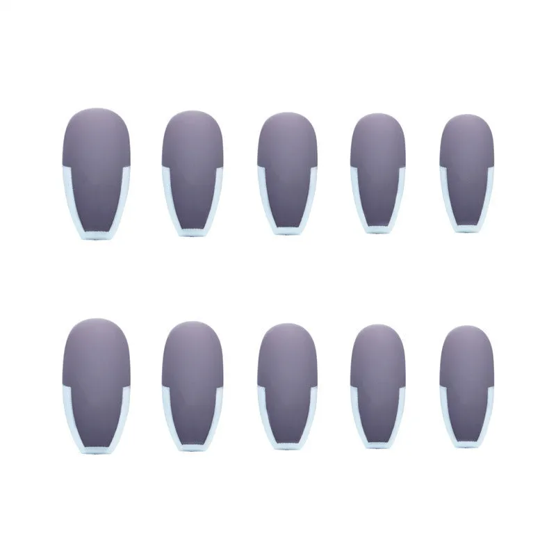 Short coffin Lisa Purple French