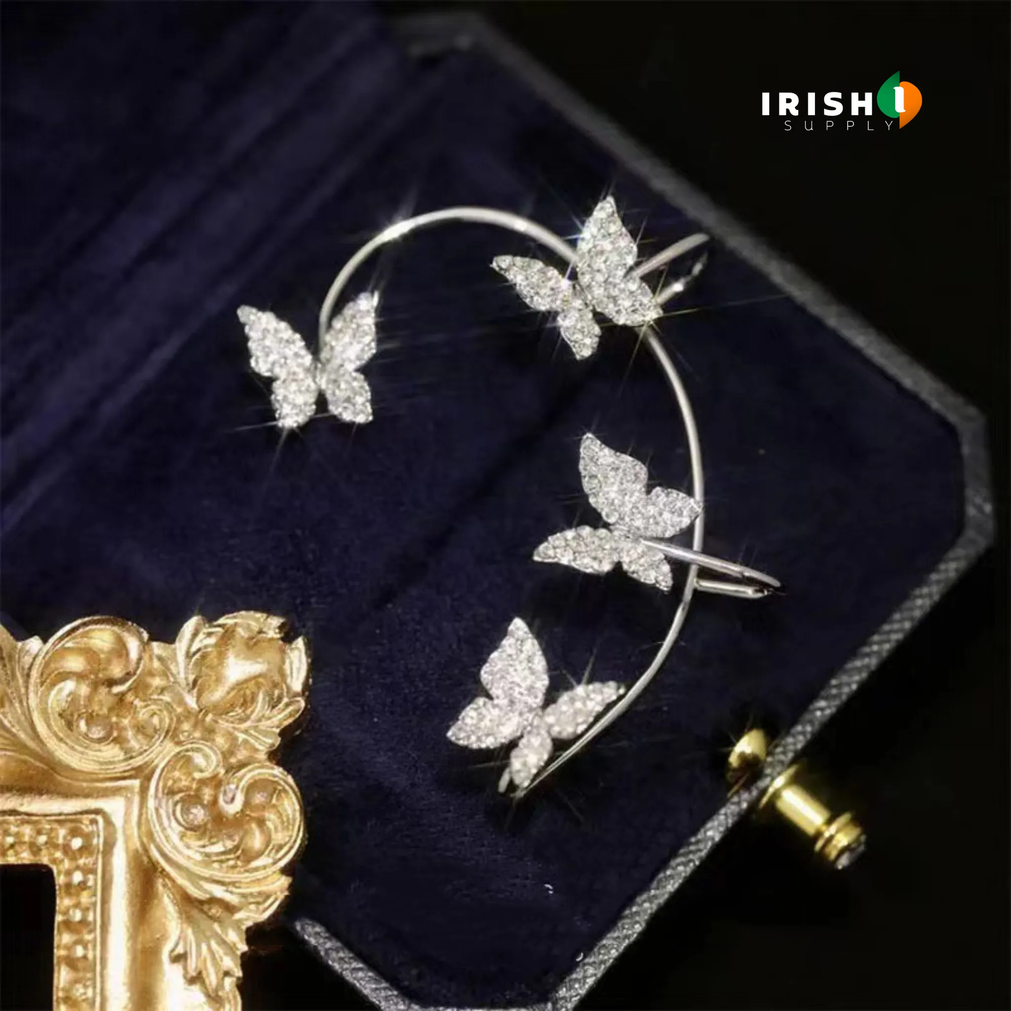 SHYNIQUE Elegant Butterfly Ear Jewelry