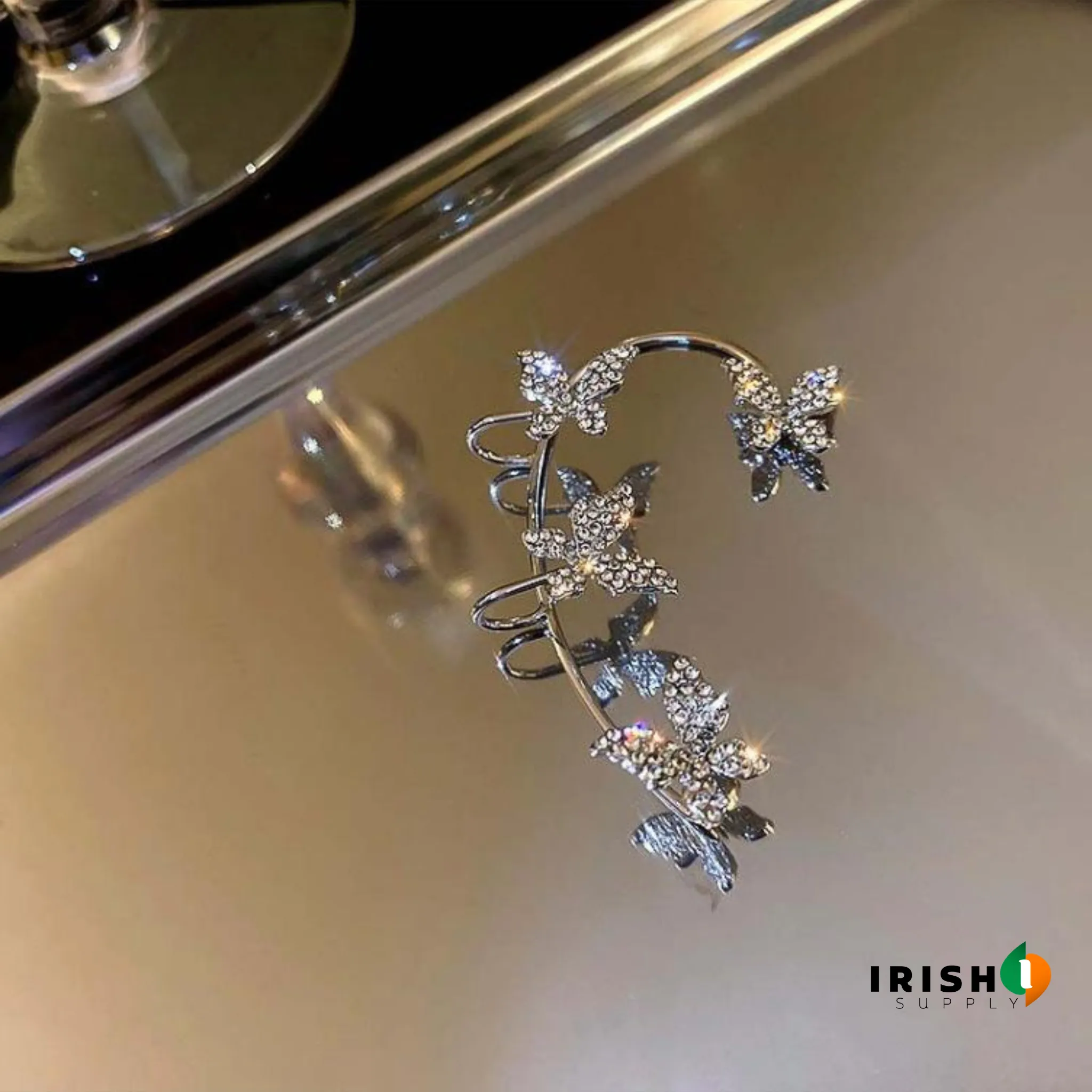 SHYNIQUE Elegant Butterfly Ear Jewelry