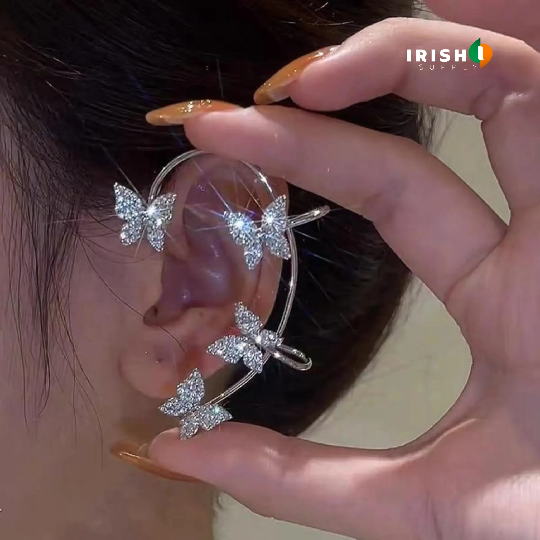 SHYNIQUE Elegant Butterfly Ear Jewelry