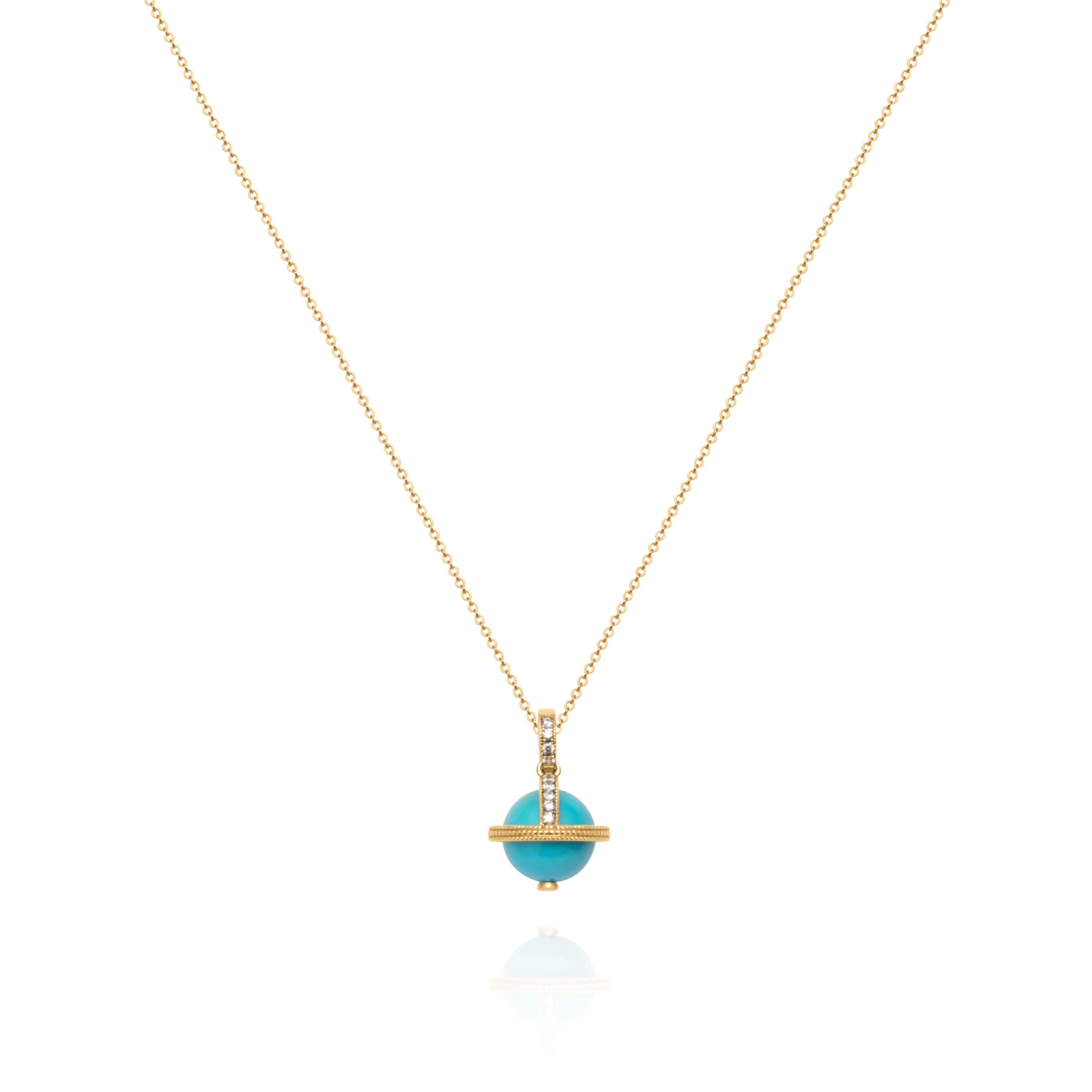 Signature Turquoise Orb Pendant