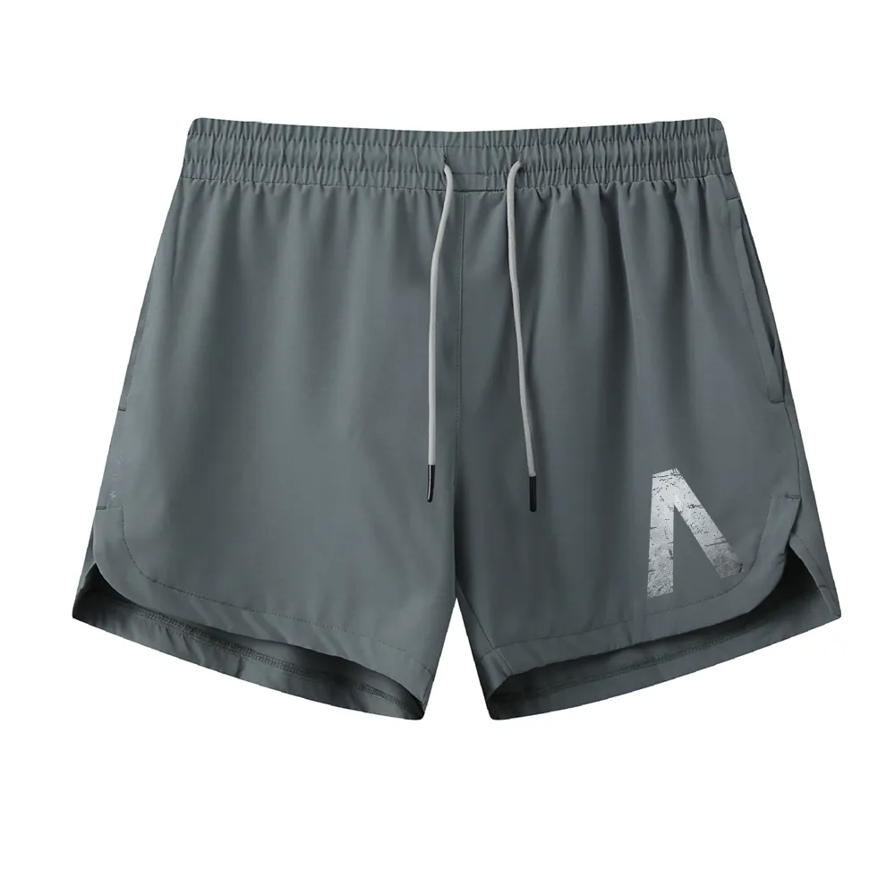 Silver Spartan A Graphic Shorts