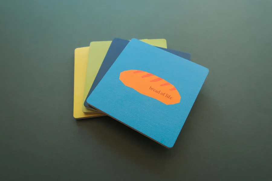 (Simple Geometry) Bread of life {Coasters}