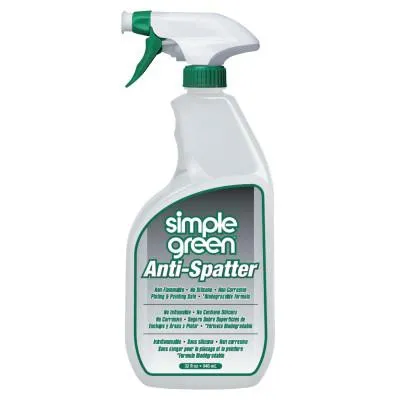 Simple Green® Anti-Spatter, 32 oz, Bottle with Trigger Spray, Clear, 1410001213452