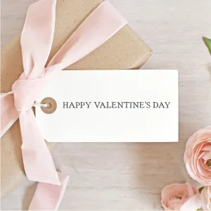Simple Happy Valentine's Day Stamp