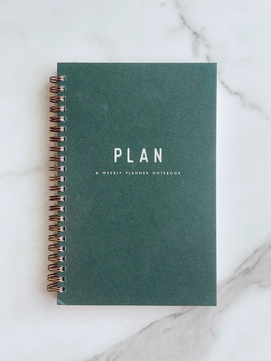 Simple Plan Undated Weekly Planner Journal