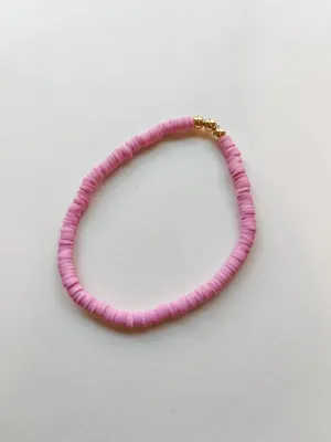 Simple Stack Bracelet - Peony