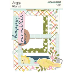 Simple Stories - Fresh Air - Chipboard Frames