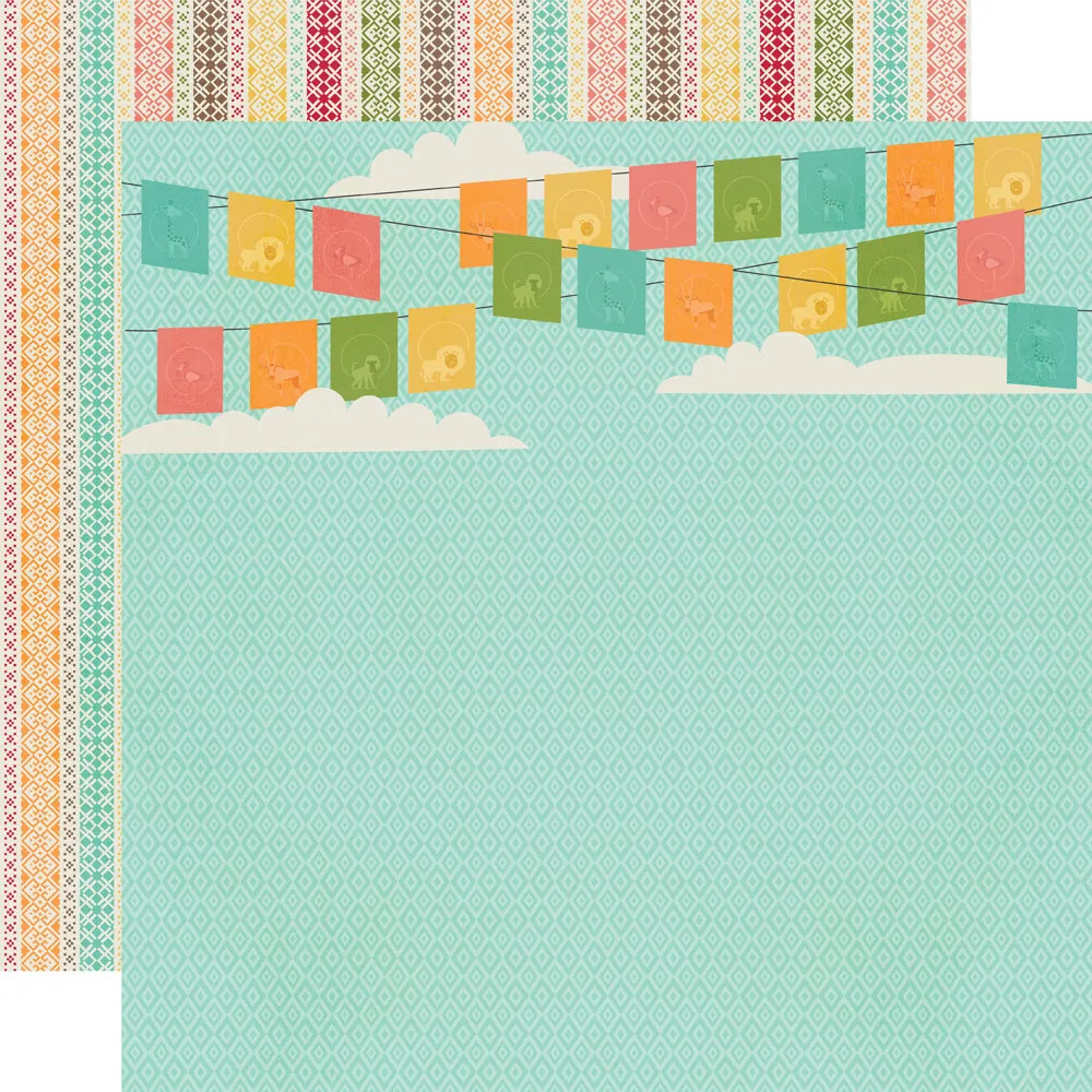 Simple Stories - Say Cheese Wild - 12x12 Single Sheet - On Expedition